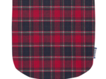 Rabat petite besace tartan rouge