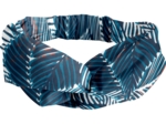 Bandeau croisé feuillage marine