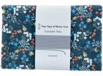 Coupon tissu 1 m herbier marine ex1085