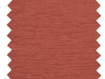 Tissu coton au mètre gaze lurex terracotta
