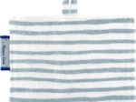 Porte badge rayé bleu blanc