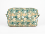 Trousse de toilette rectangle safari kaki