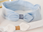 Bandeau jersey bébé noeud ciel
