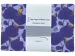 Coupon tissu 1 m oiseau bleu ex1110