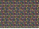 Coupon tissu 50 cm multichouettes