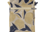Pochette téléphone matelassée citrons dorés