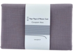 Coupon tissu 1 m gaze lilas