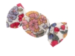 Petite barrette mini bonbon porcelaine rosée