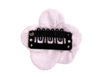 Mini Barrette Pétales de Fleur oxford rose