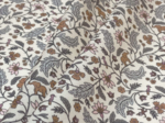 Coupon tissu enduit de 35cm  rêve de jasmin