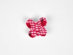 Barrette petit papillon vichy coccinelle