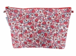 Trousse de toilette rouge corolle