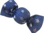 Petite barrette mini bonbon etoile argent jean