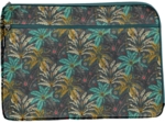 Pochette ordinateur 15 pouces palmia emeraude