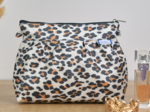 Pochette plissée leopard