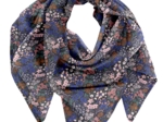 Foulard pompon monet lilas