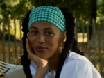 Bandeau fichu Adulte vichy vert menthe