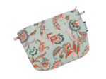 Mini pochette tissu vert bohème
