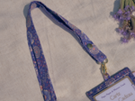Porte-clés collier lavandula