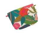 Mini pochette tissu fleurs des iles