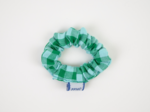 Mini Chouchou vichy vert menthe