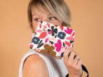 Pochette tissu champ floral