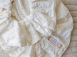Chouchou  blanc pailleté