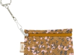 Pochette porte-clés gypso ocre