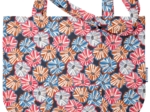 Sac tote bag pliable anémones rayées