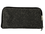 Portefeuille Charlie noir pailleté