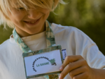 Porte badge safari kaki