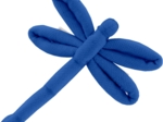 Barrette libellule bleu navy