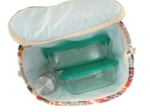 Sac Lunch Isotherme cerise en fleur