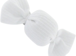 Petite barrette mini bonbon blanc
