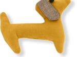Barrette basset jaune ocre