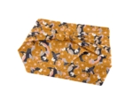 Furoshiki moyen 48 x 48 cm coton d'or