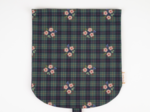 Rabat petite besace tartan fleuri