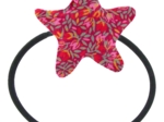 Elastique cheveux étoile crocus groseille