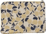 Pochette ordinateur 15 pouces citrons dorés