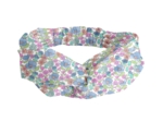 Bandeau croisé bébé 1 - 3 ans pastel fleuri