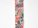 Pochette brosse à dents cerise en fleur