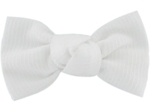 Barrette petit noeud blanc