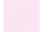 Coupon tissu enduit de 35cm  vichy rose