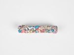 Barrette cheveux tressée mille et une fleurs
