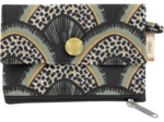 Mini pochette porte-monnaie forêt de plumes