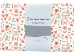 Coupon Tissu 1 m Douceur des Bois