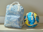 Petit sac à dos Gaby toile de biche