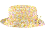 Chapeau Pluie Ajustable Femme T3 mimosa jaune rose