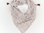 Petit foulard pompon rêve de jasmin