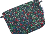Mini pochette tissu  tulipes